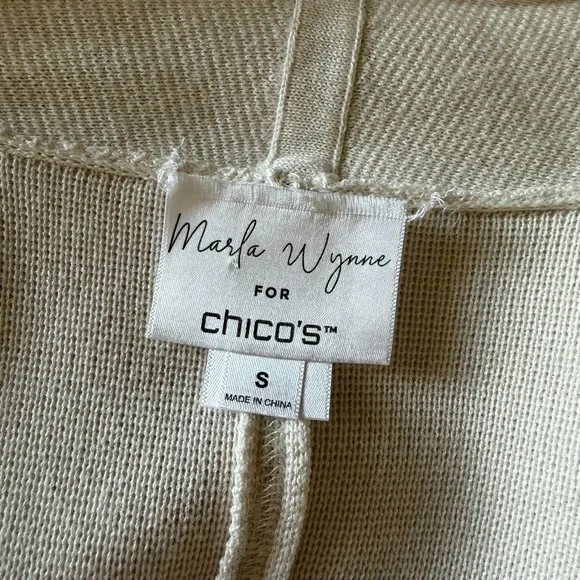 Marla Wynne Drama Kimono Topper For Chico's - Picture 10 of 13